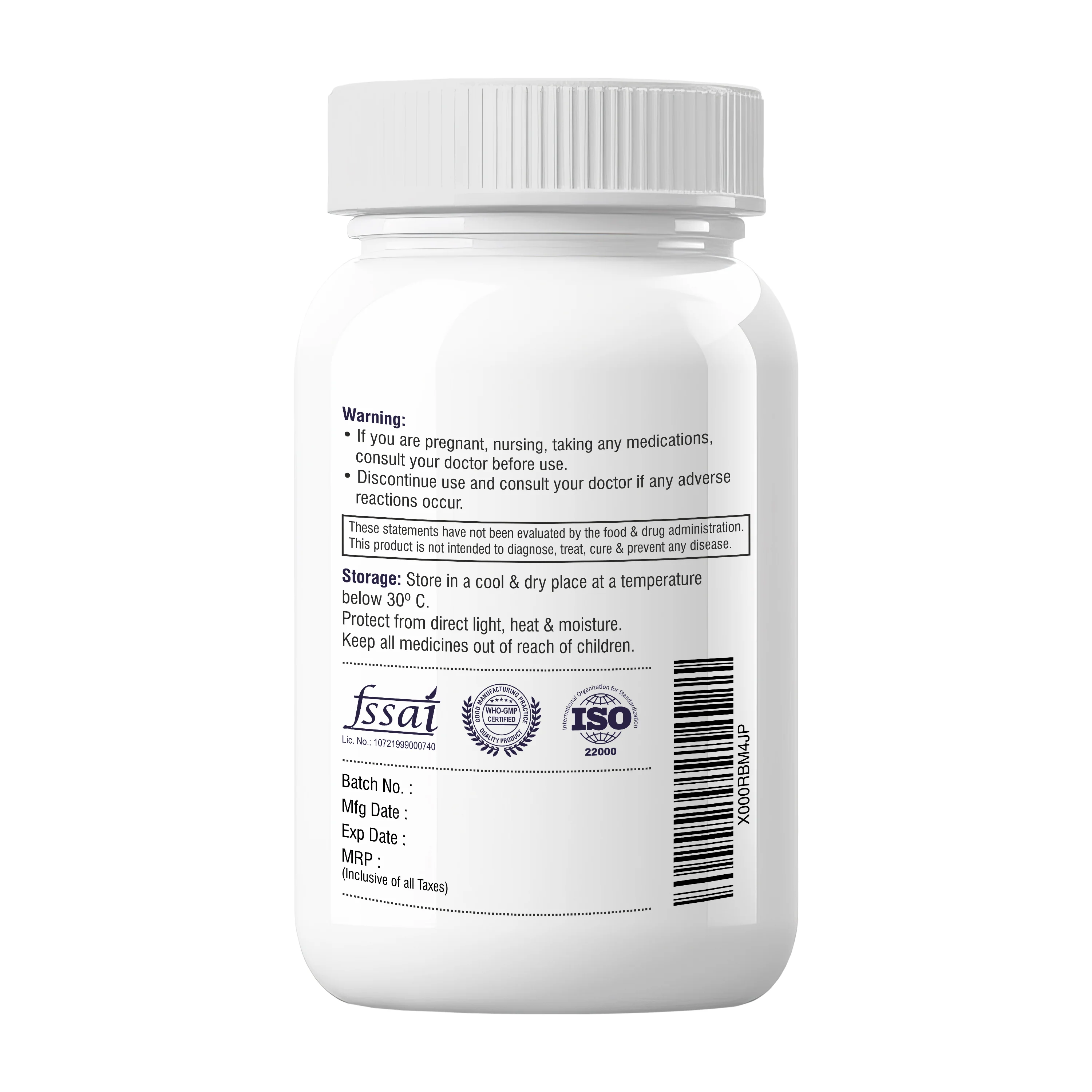 Biotrex Bilberry 275mg - 60 Capsules - Image 3