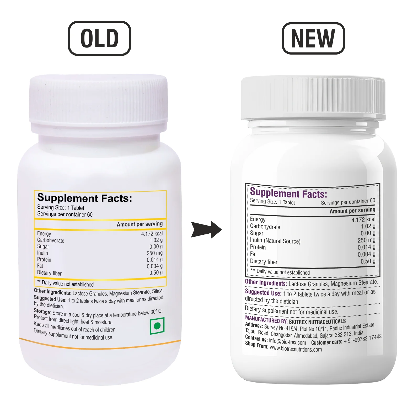 Biotrex Fiber Supplement - 60 Tablets - Image 11