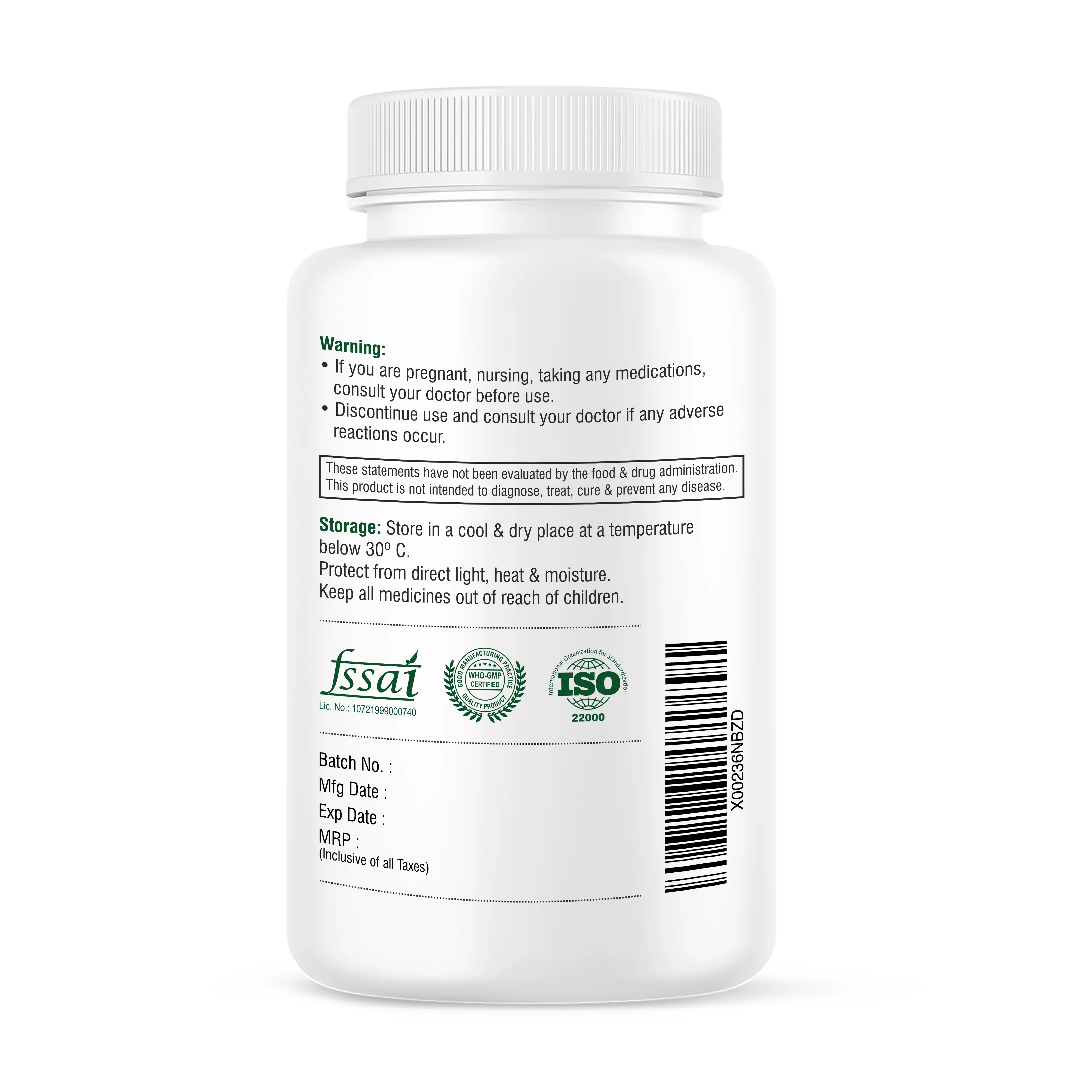 Biotrex Garcinia Cambogia 3000mg 60% HCA With 6mg Piperine, Supports Metabolism & Enery Levels, Healthy Weight Management - 120 Tablets - Image 3