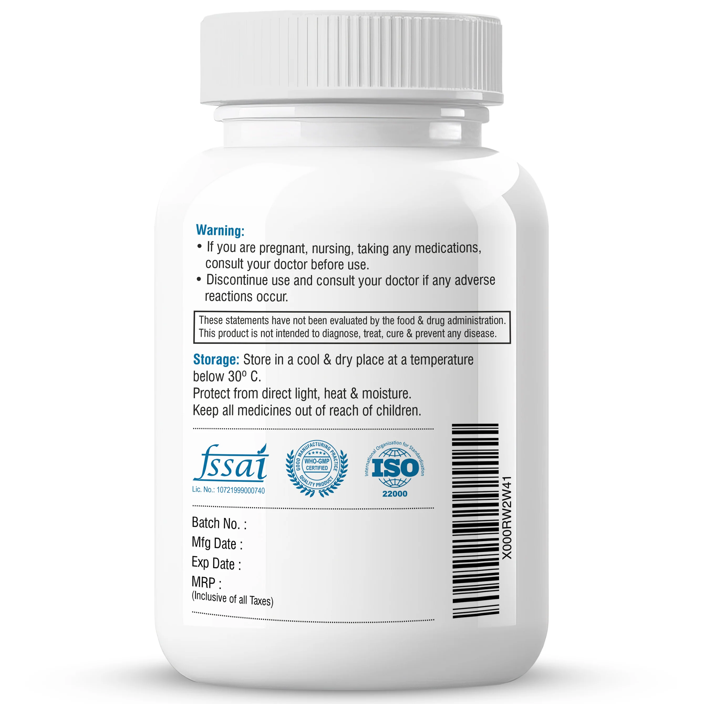 Biotrex Hyaluronic Acid 100mg - 60 Capsules - Image 8