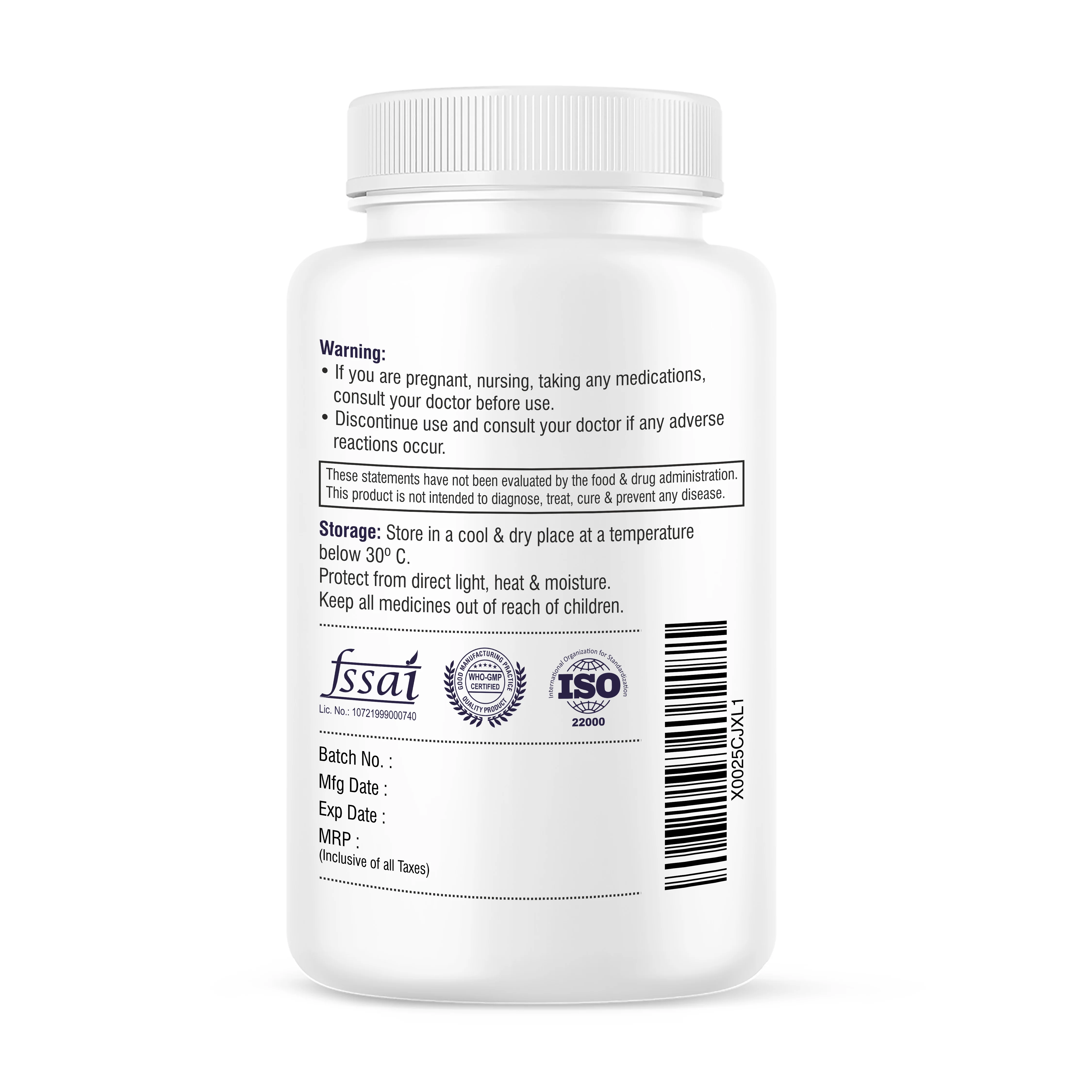 Biotrex Magnesium L-Threonate Supplement, Supports Brain Health & Cognitive Function, Highly Bioavailable Magnesium - 90 Veg Capsule - Image 3