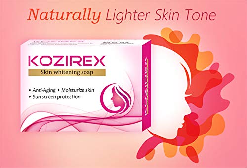 Biotrex Kozirex Skin Whitening Bath Soap, 75g (Pack of 6) - Image 4