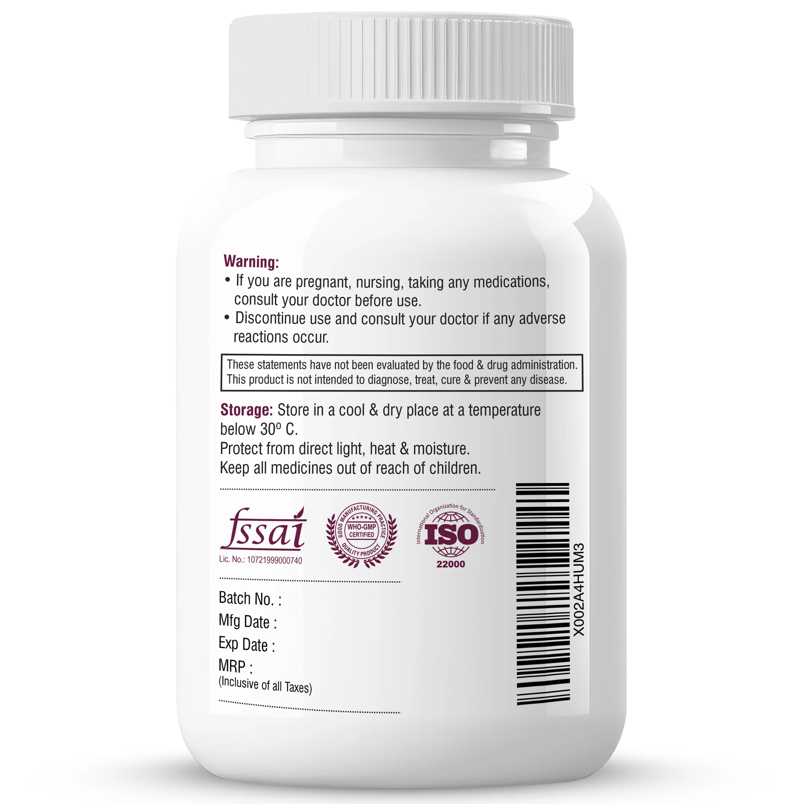 Biotrex Nutraceuticals Probiotics 50 Billion With 150mg Prebiotics Supplement For Gut Health - 60 Capsules - Image 8