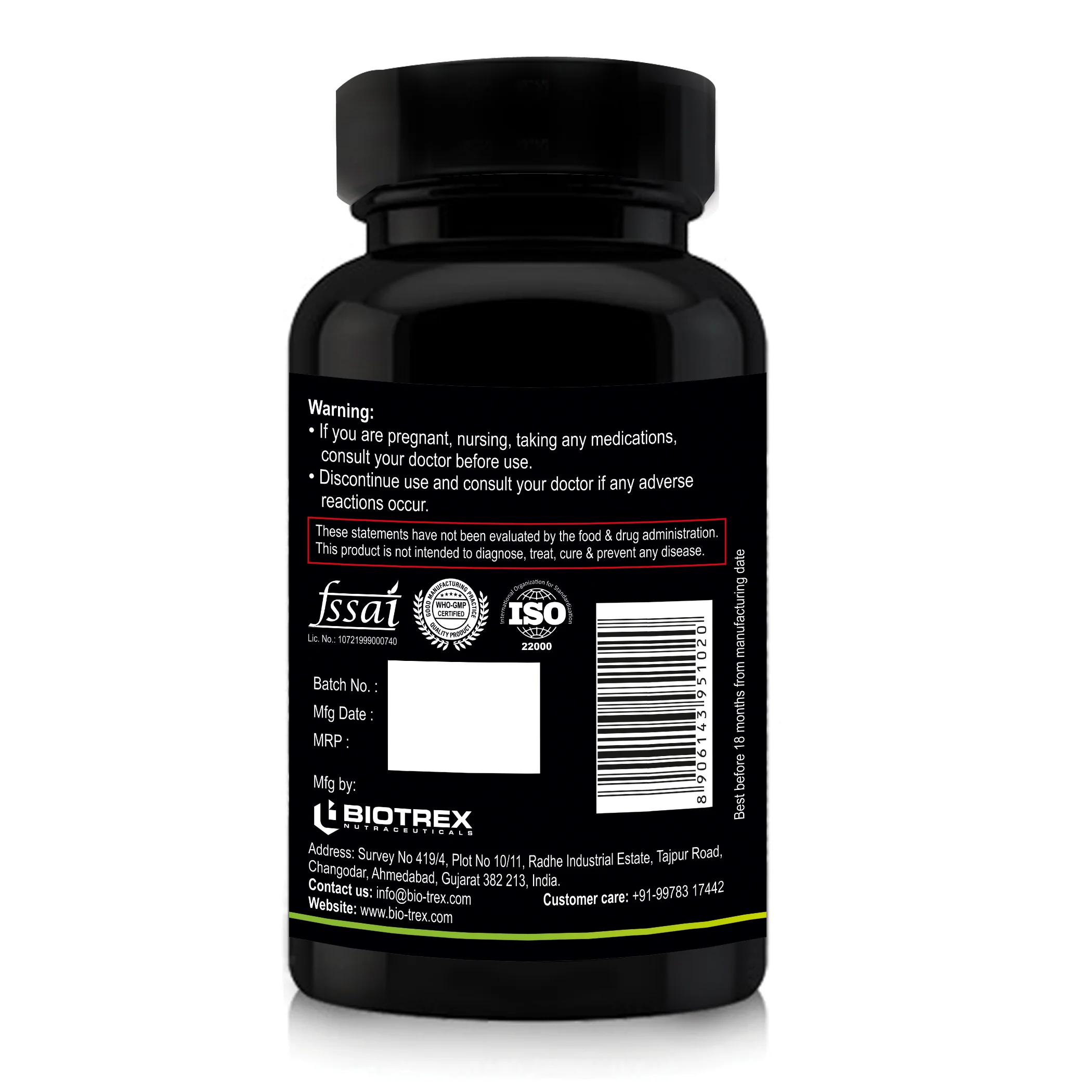 Nutriosys Choline & Inositol 500mg - 90 Capsules - Image 3