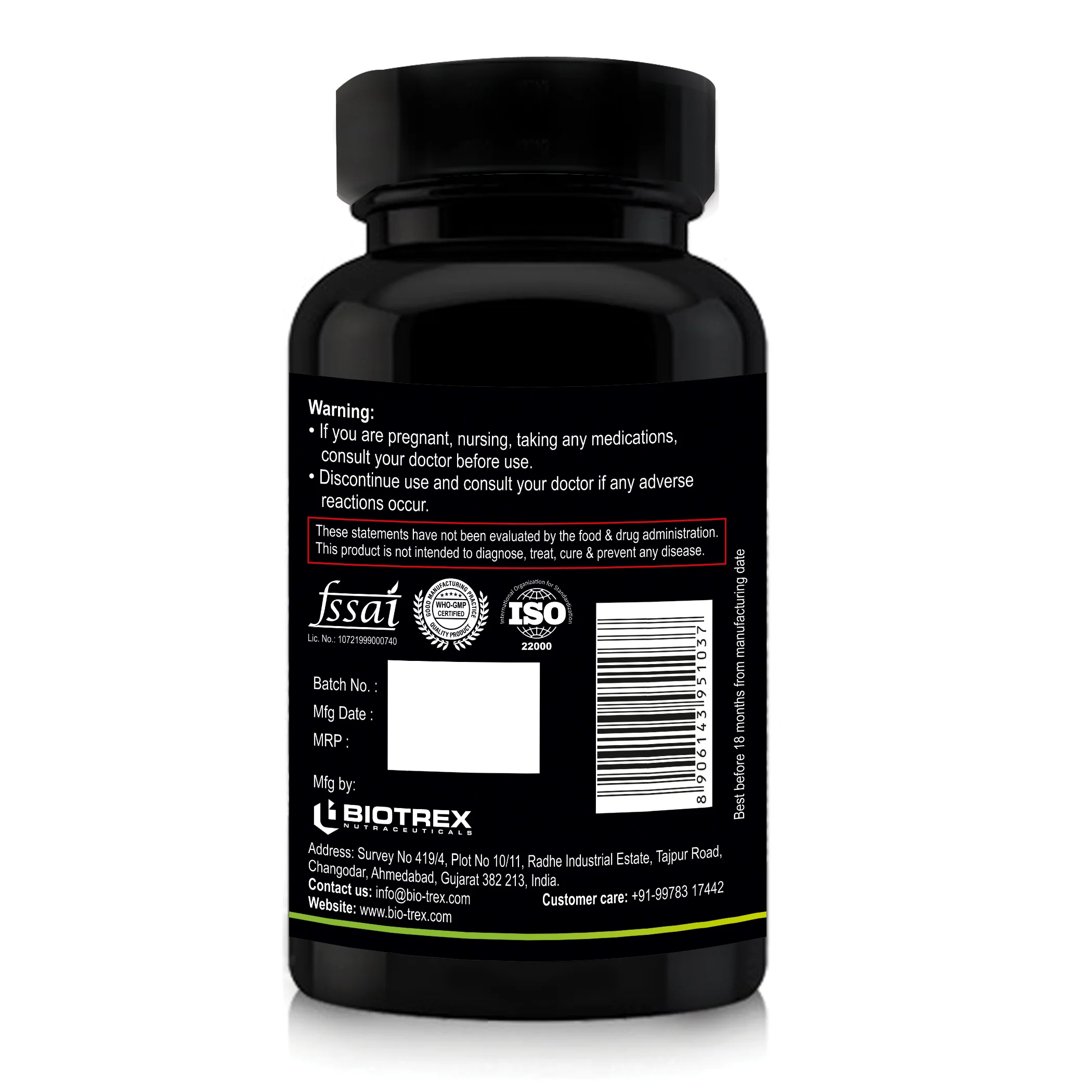Nutriosys Cysteine 600mg - 90 Capsules - Image 3