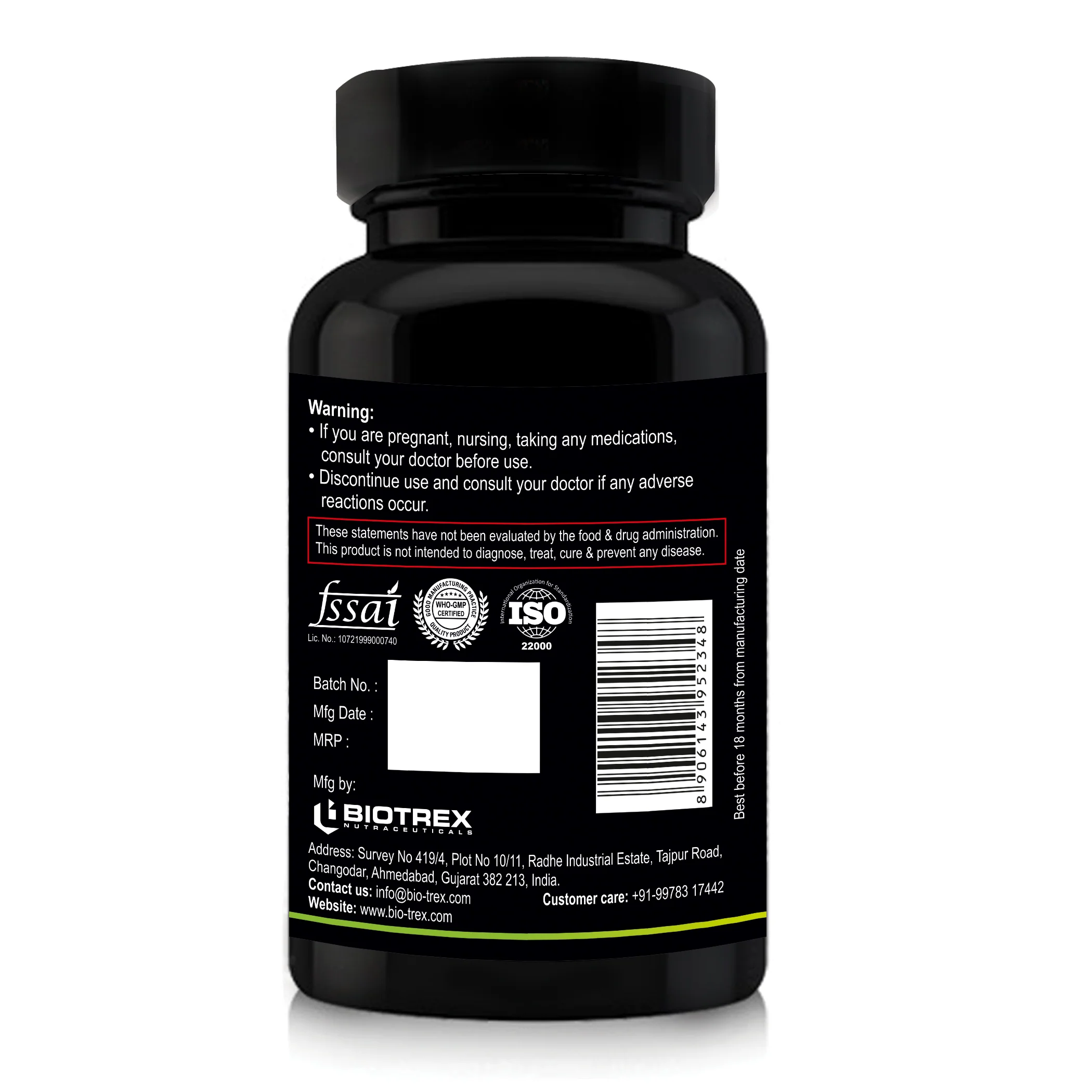 Nutriosys Vitamin B2 100mg - 90 Capsules - Image 3